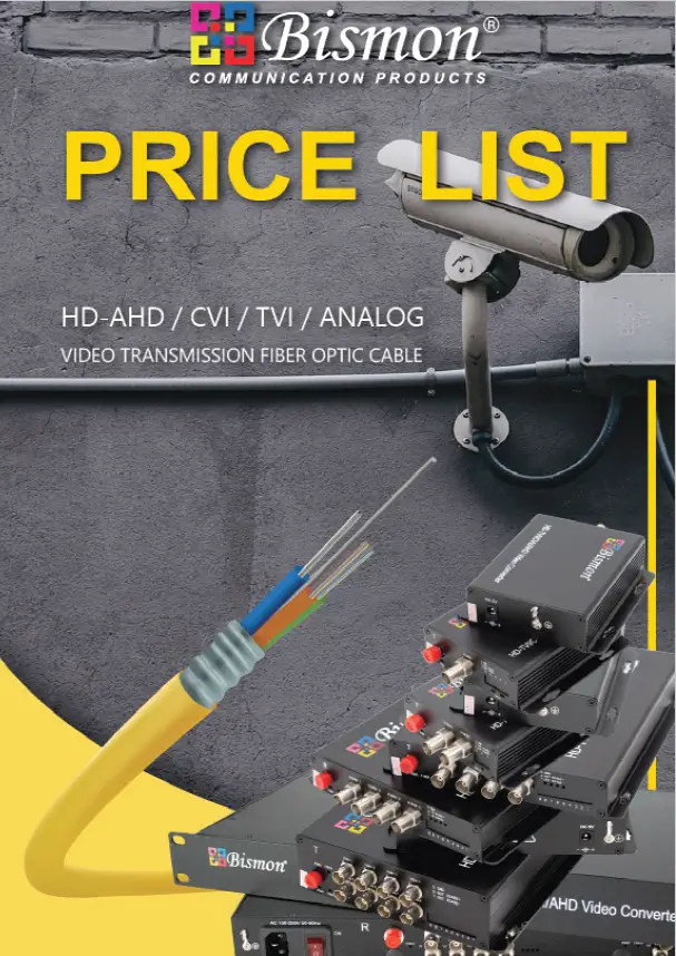 HD-Video Transmission Fiber optic Solution 2019